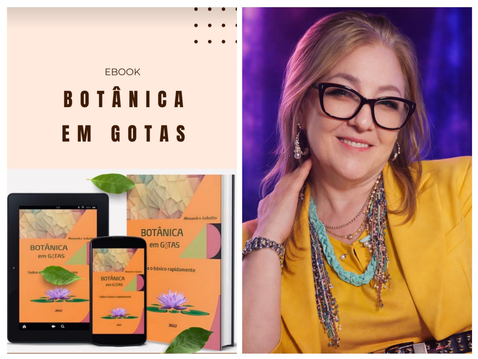 pagina minha e do ebook ebook e minha fotografia ao lado