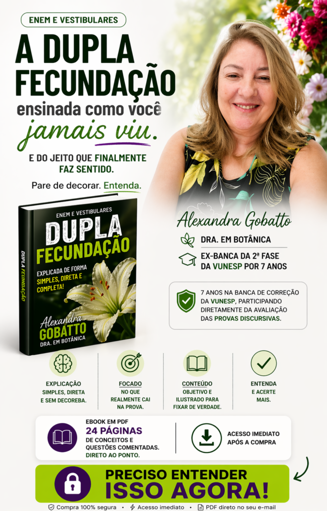 landing page do ebook Dupla Fecundação para Enem e Vestibular
