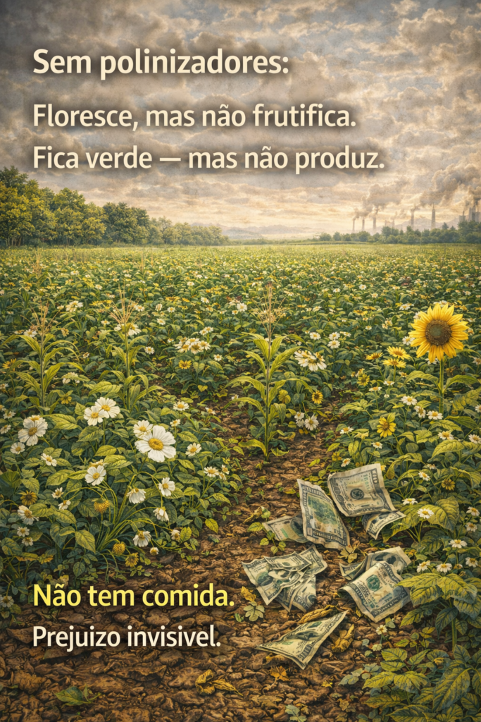 FIGURA MOSTRA UM CAMPO COM FLORES, girassois, margaridas e ao fundo uma floresta fechada